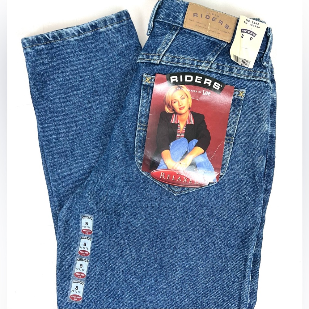 Vintage 90’s Deadstock Lee Riders Relaxed Cheeky Mom Jeans 8P